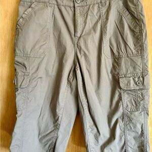 Women Casual Cargo Pants - brown